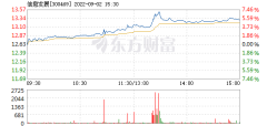信息发展9月2日盘中涨幅达5%
