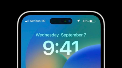 iPhone14Pro系列屏幕细节：状态栏大调整电量百分比回归